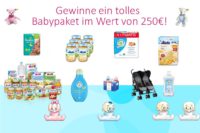 Gewinn' jetzt das 250€ Babypaket gefüllt mit tollen Babyprodukten
